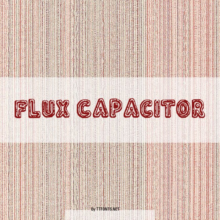 Flux Capacitor example